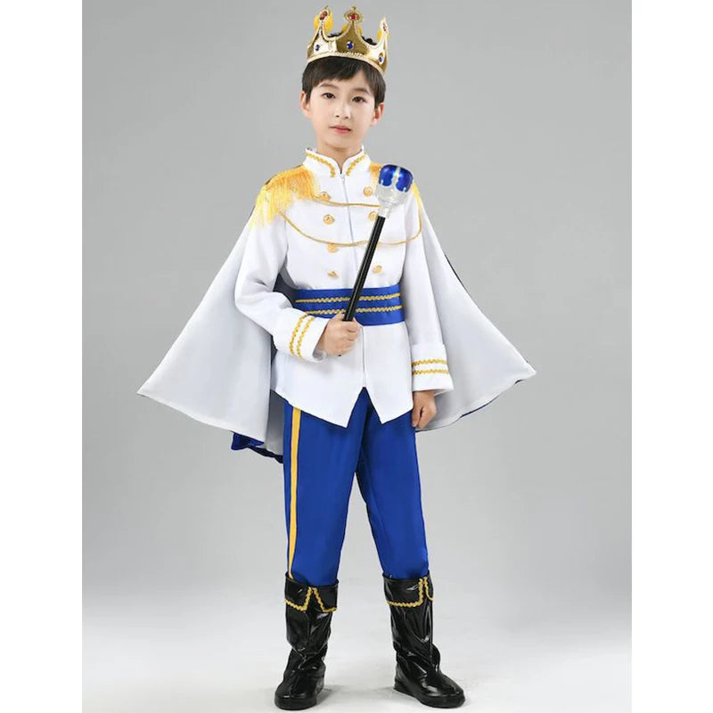Boy King Prince Halloween Kids Cosplay Costume Sets