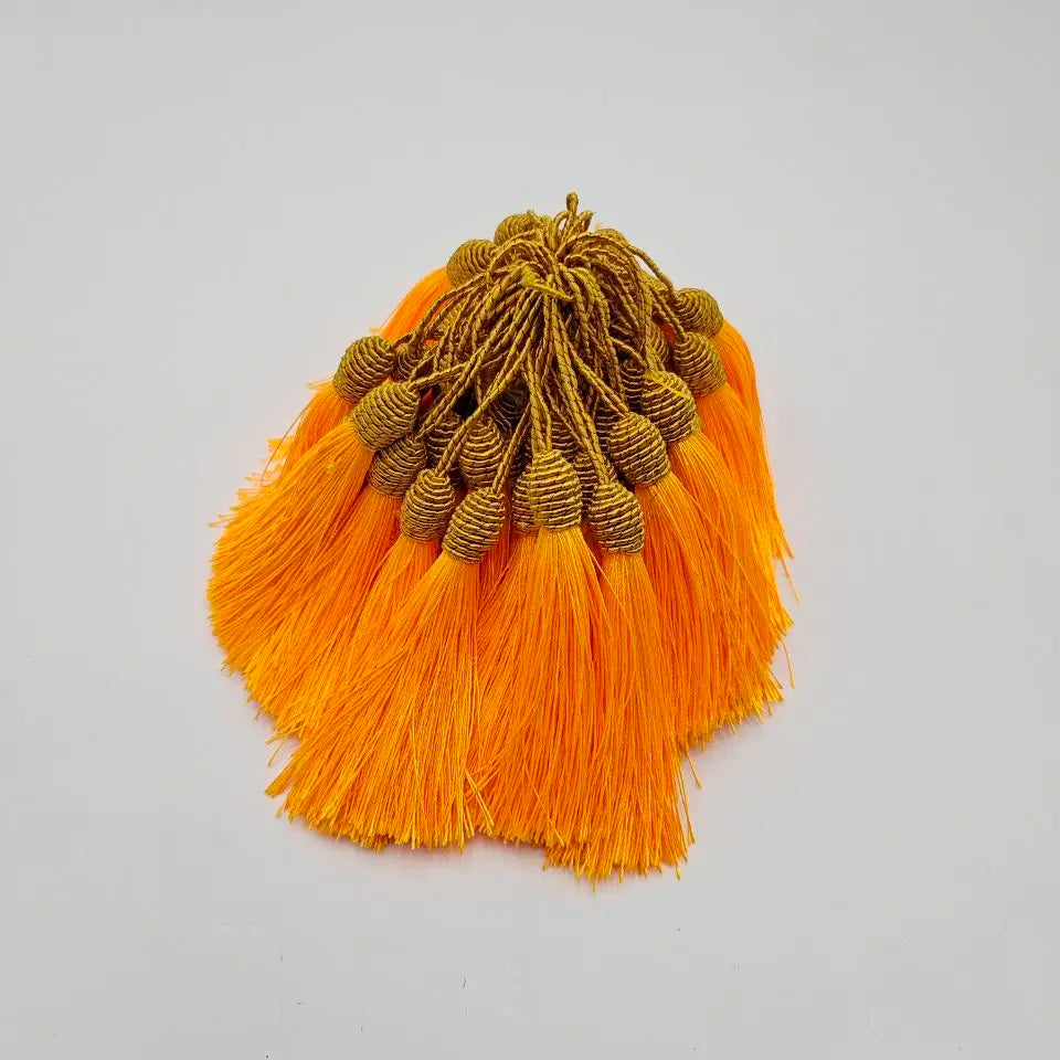 2-50pcs/lot 15cm Hanging Rope Silk Tassels Fringe Sewing Bang Tassel Trim Key Tassels for DIY Embellish Curtain Accessories