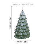 Christmas Tree Shaped Flameless LED Candles Battery Operated