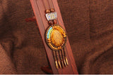Handmade Beaded Leather Boho Necklaces