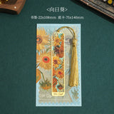 Metal Flower Bookmarks