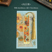 Metal Flower Bookmarks