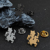 Mens Suit Collar Pins Gold Plated Whimsy