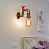 Industrial Water Pipe Wall Lights Lamp Sconce Lighting