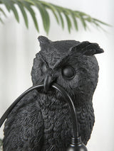 Owl Table Lamp Dark Academia Home Decor