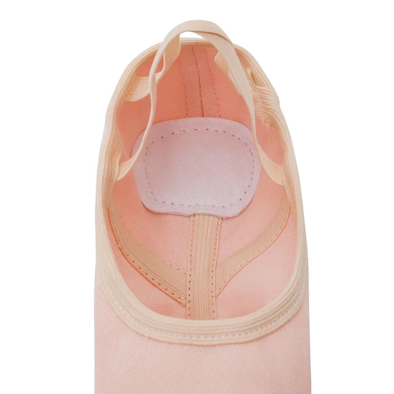 Professional Stretch Ballet Dance Shoes Split Soft Sole Canvas Ballet Slippers