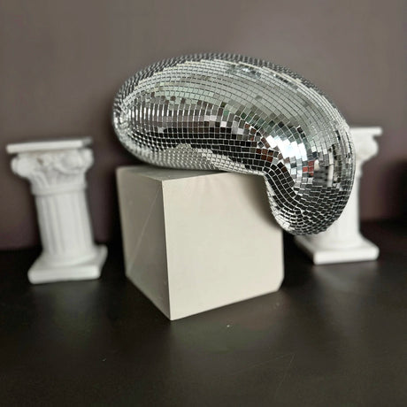 28cm Melted Disco Mirror Ball Funky Home Decor