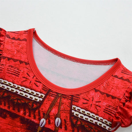 Princess Moana Little Girl Fancy Dress Halloween Cosplay Book Week Children's Costume