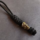 Warriror Helmets Paracord Beads Lanyard Dreadlock Beard Bead
