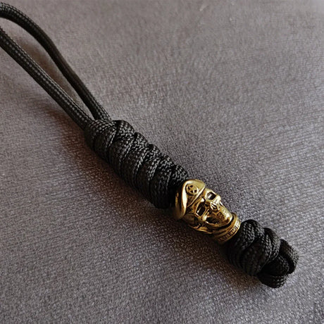 Warriror Helmets Paracord Beads Lanyard Dreadlock Beard Bead