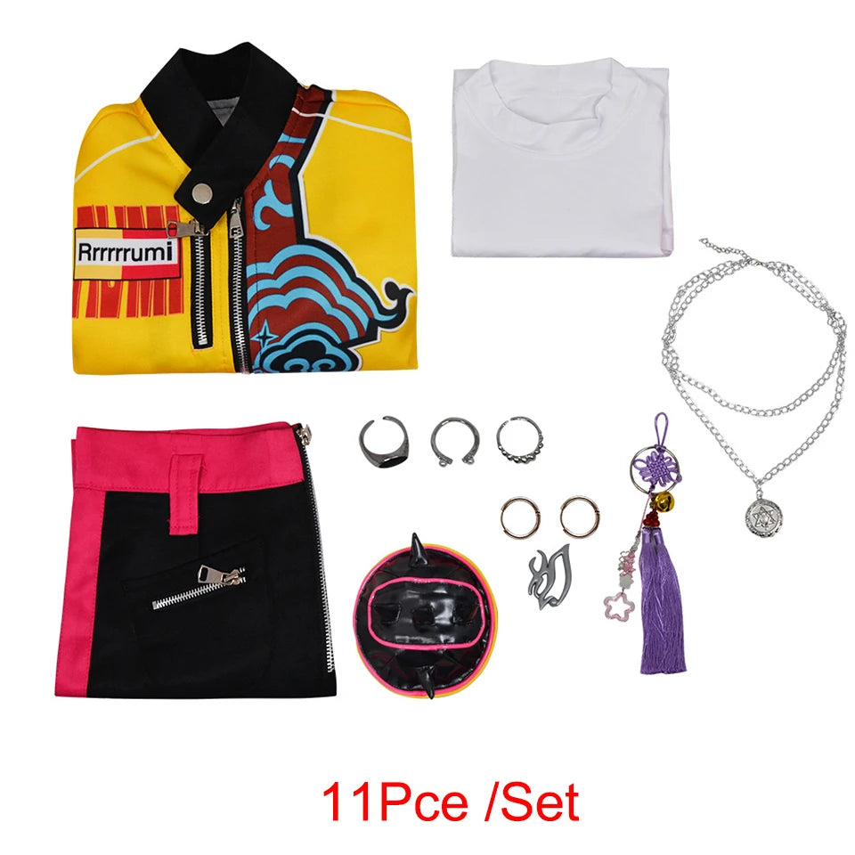 KPop Mira Zoey Rumi Demon Hunters Child Teen Adult Halloween Costumes