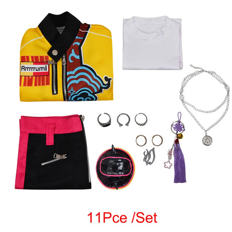 KPop Mira Zoey Rumi Demon Hunters Child Teen Adult Halloween Costumes