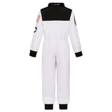 Kids Astronaut Costume Space Suit Halloween Cosplay Space Explorer Performance Book Week Costumes Children's Jumpsuit Spaceman Boys Girls