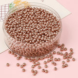 2 3 4mm Metallic Plated Glass Seed Beads Round Japanese Miyuki Seedbeads Loose Spacer Beads for Jewerly Making DIY Needlework