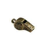 Brass Whistle Keys Chains Pendant Outdoor Survival Tools