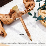 1PC Natural Crystal Rough Stone Magic Pencil