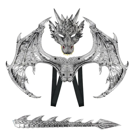 Dragon Costume Kids Cosplay Sets - Wings, Tail, Mask
