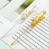 Victorian Hand Rose Bookmark