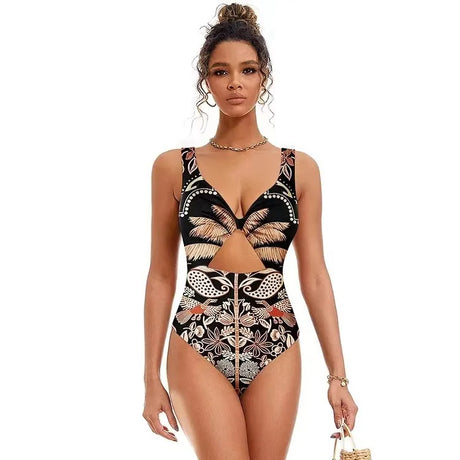 Island Graphic Summer Swimsuits Cover Up Pants Skirts Swimwear