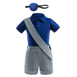 Boys Halloween Cosplay Alien Movie Elio Kids Costume