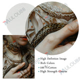 Lace, Pearls, Swords, and Snakes, Moody Victorian Art Poster Prints Dark Academia Wall Art Home Decor