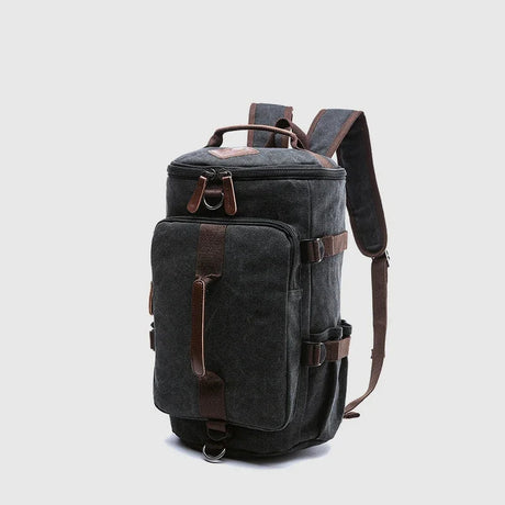 Woodsman Canvas Duffle Bags Travel Weekender Large Capacity Outdoor Backpack Luggage