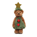 Christmas Plush Bear Toy Keychain