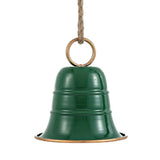 Christmas Bell Antique Style Xmas Tree Ornaments Handmade Metal Hanging Bells