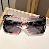 Astrid's Oversized Square Sunglasses with Gradient Lenses