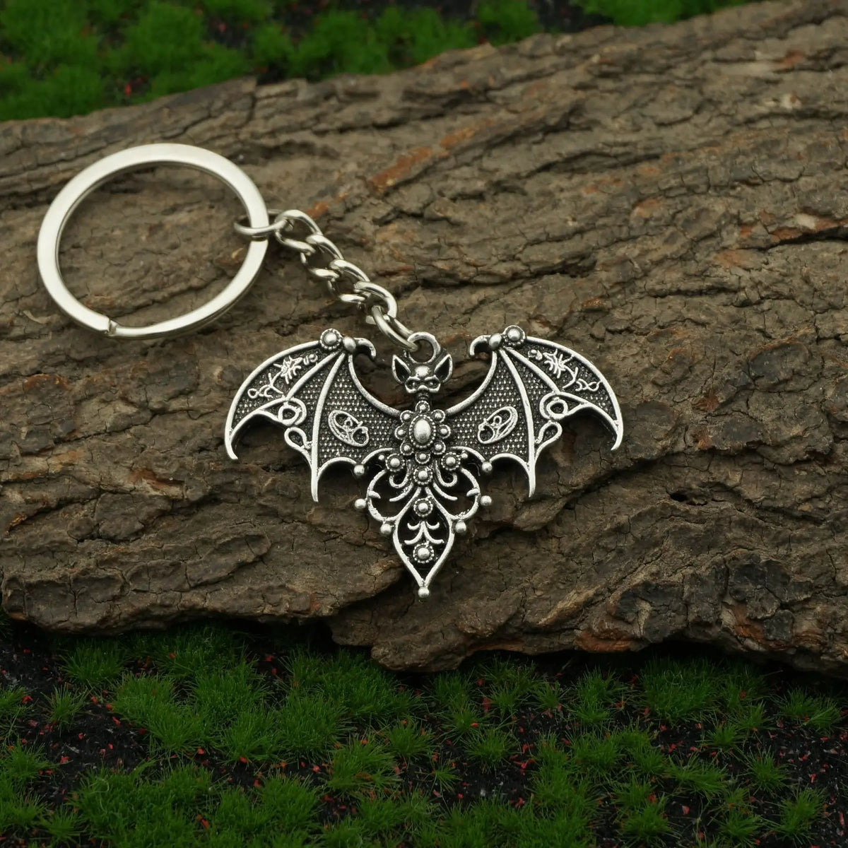 Halloween Bat Keyring
