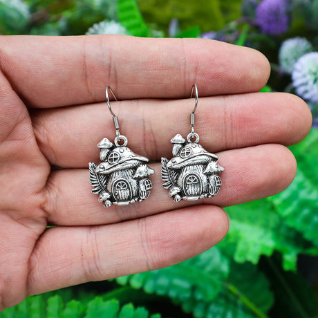 Mushroom Cottage Earrings