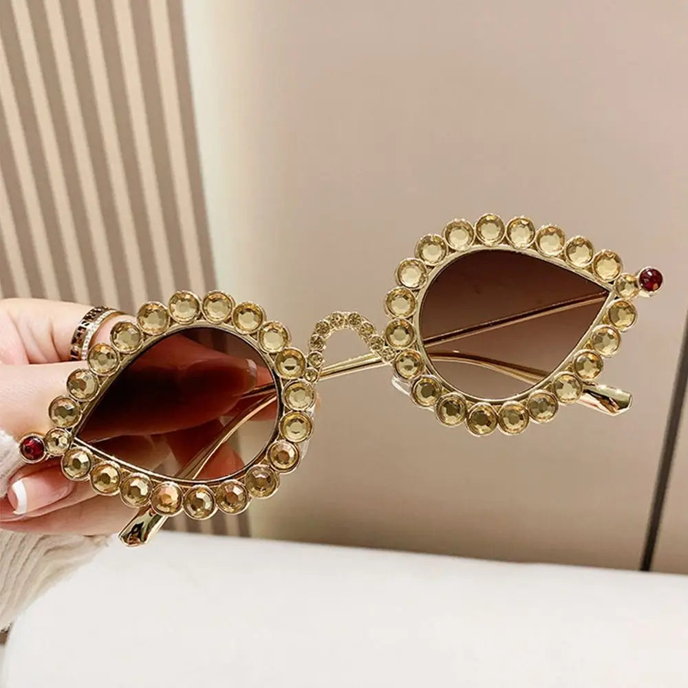 Golden Cat Eye Sunglasses UV400