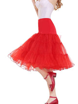 Colourfun Pettiskirts Cosplay Rockabilly Crinoline Underskirt