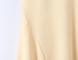 Laced Back Satin Sling Slip Dress Layering Piece
