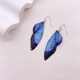 Handmade Resin Fairy Wing Earrings