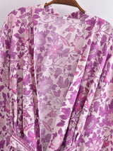 Boho Cover Ups Short Kimono