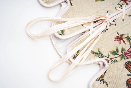Maiden Fiora's Vintage Floral Overbust Corsets