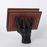 Gothic Demon Hand Book Display Halloween Decoration