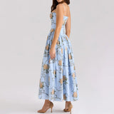 Olivietta's Floral Print Midi Sundress