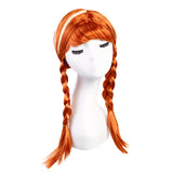 Girl's Princess Wigs Halloween Costumes Rapunzel Disguised Little Mermaid Elsa Aurora Snow White