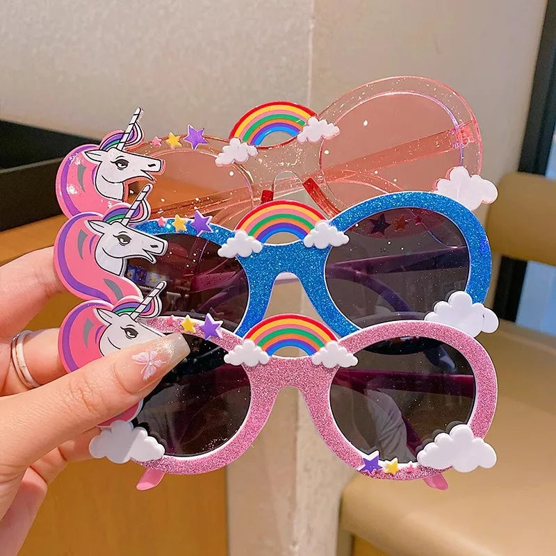 Children's Unicorns and Rainbows Sunglasses