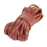 5 Meters Flat Genuine Leather Cord Strip Leather Coloured Ribbon Leather Jewellery Making