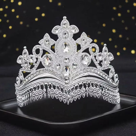 Queen Annisa's Crystal Crown Dance Headdress