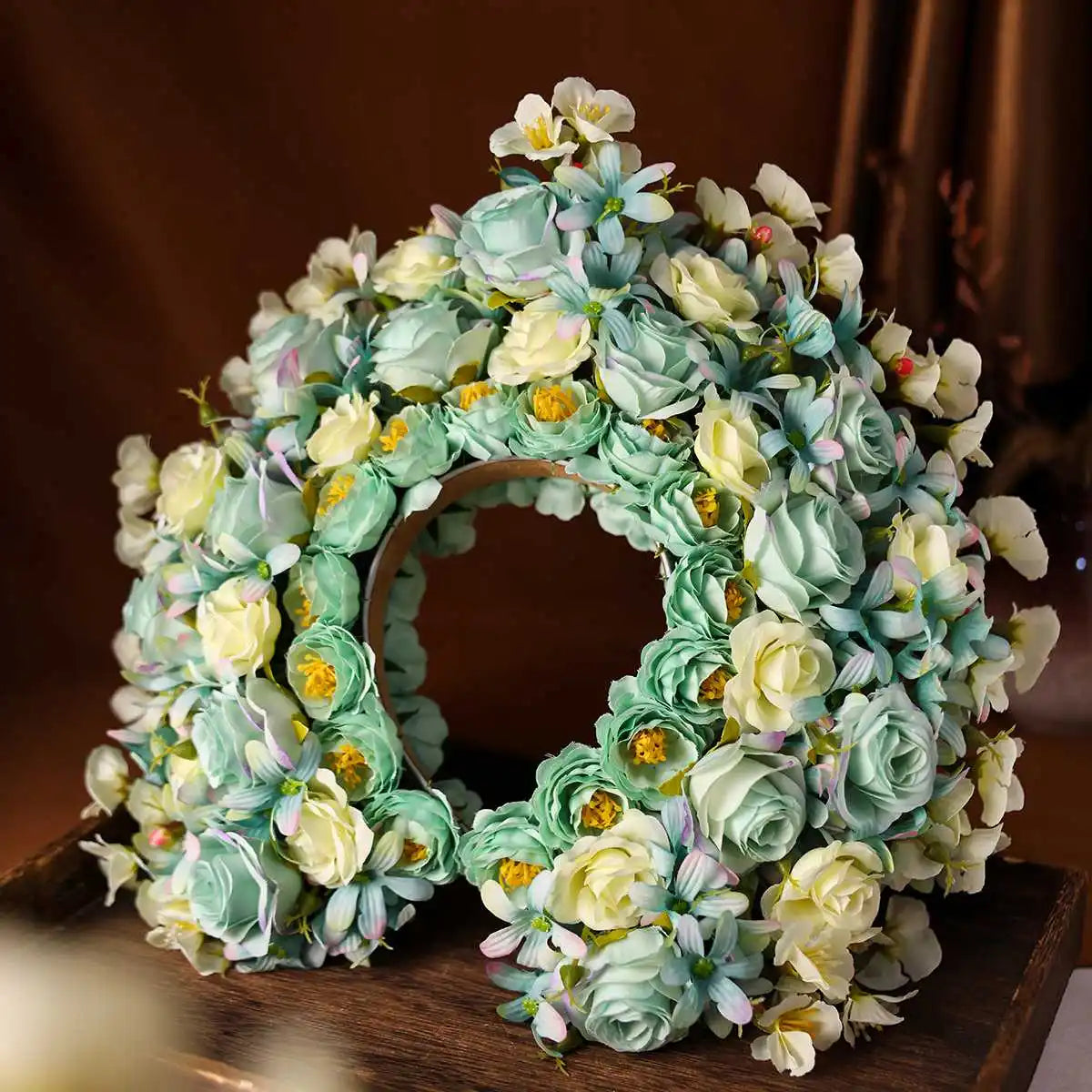 Flower Fae Head-Dress Headband Hair Wreath
