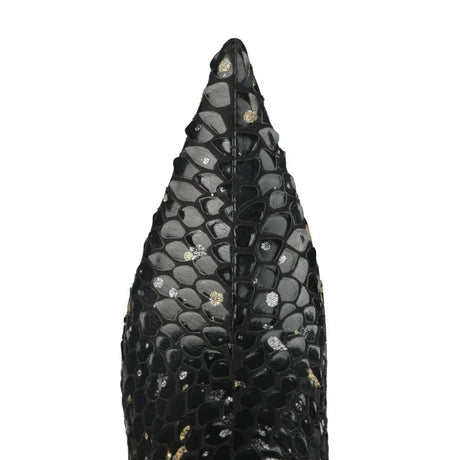 Sssseriously Ssssasssy Sssshort Boots Black Red Snake Ankle Boots