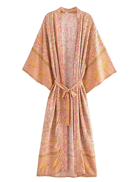 Penny Boho Long Kimono Duster