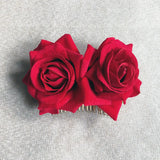 Large Flower Hair Clips Rose Fascinators