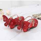 Magical Glittery Butterfly Girls Shoes