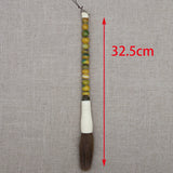 Decorative Pearl and Stone Calligraphy Artist Brushes