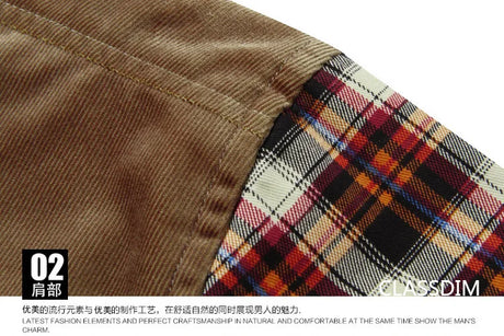 Woodsman Plaid Fleece Shirts Lightweight Jackets